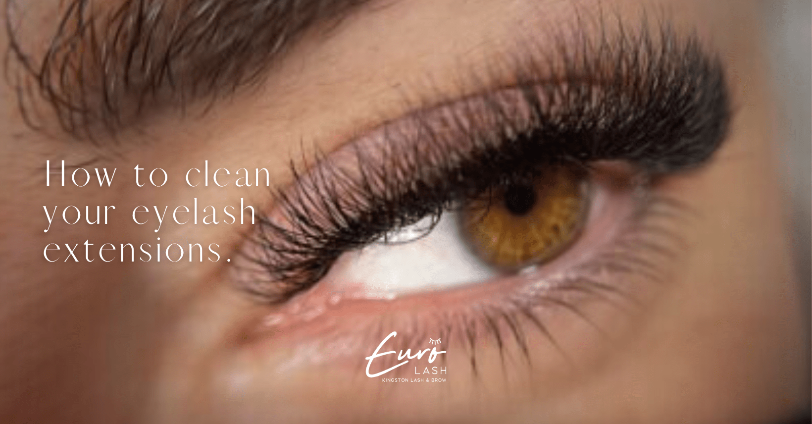 how to clean eyelash extensions