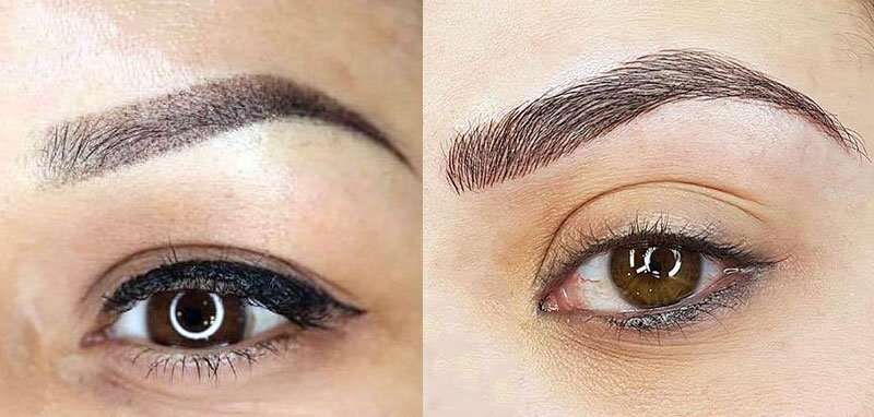 Powder Brows vs Microblading